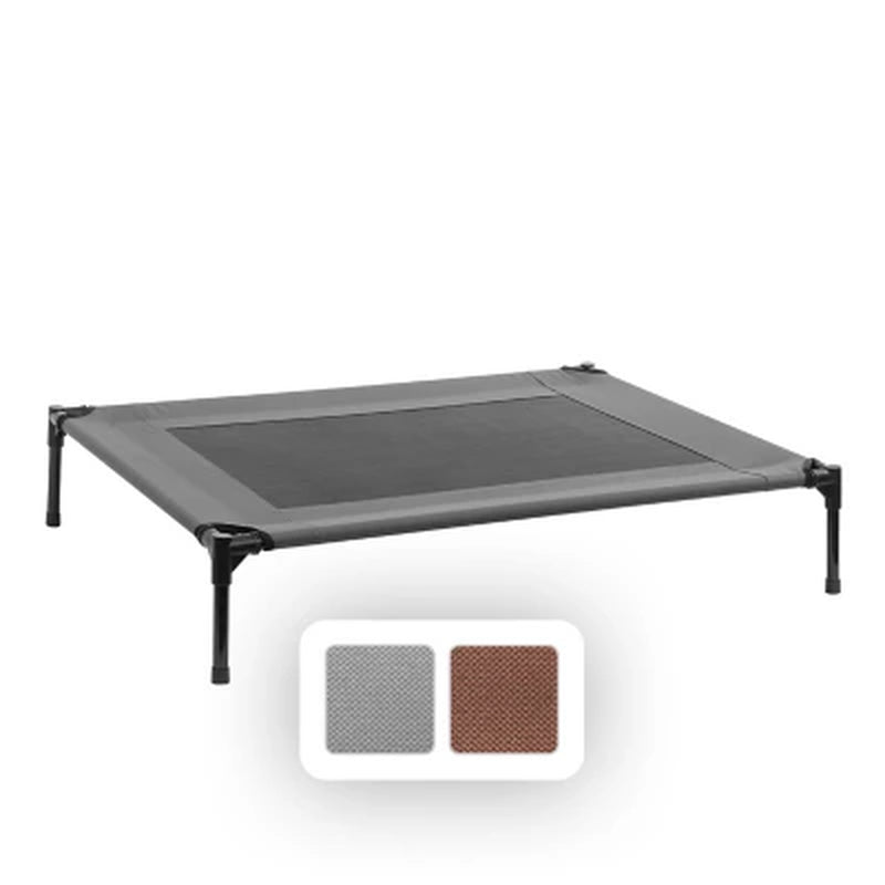 "Solartec Rectangular Pet Cot for Indoor and Outdoor Use - Available in Multiple Sizes and Colors"